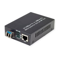 VALUE Convertisseur Fast Ethernet, RJ-45 - LC (avec module mini-GBIC)