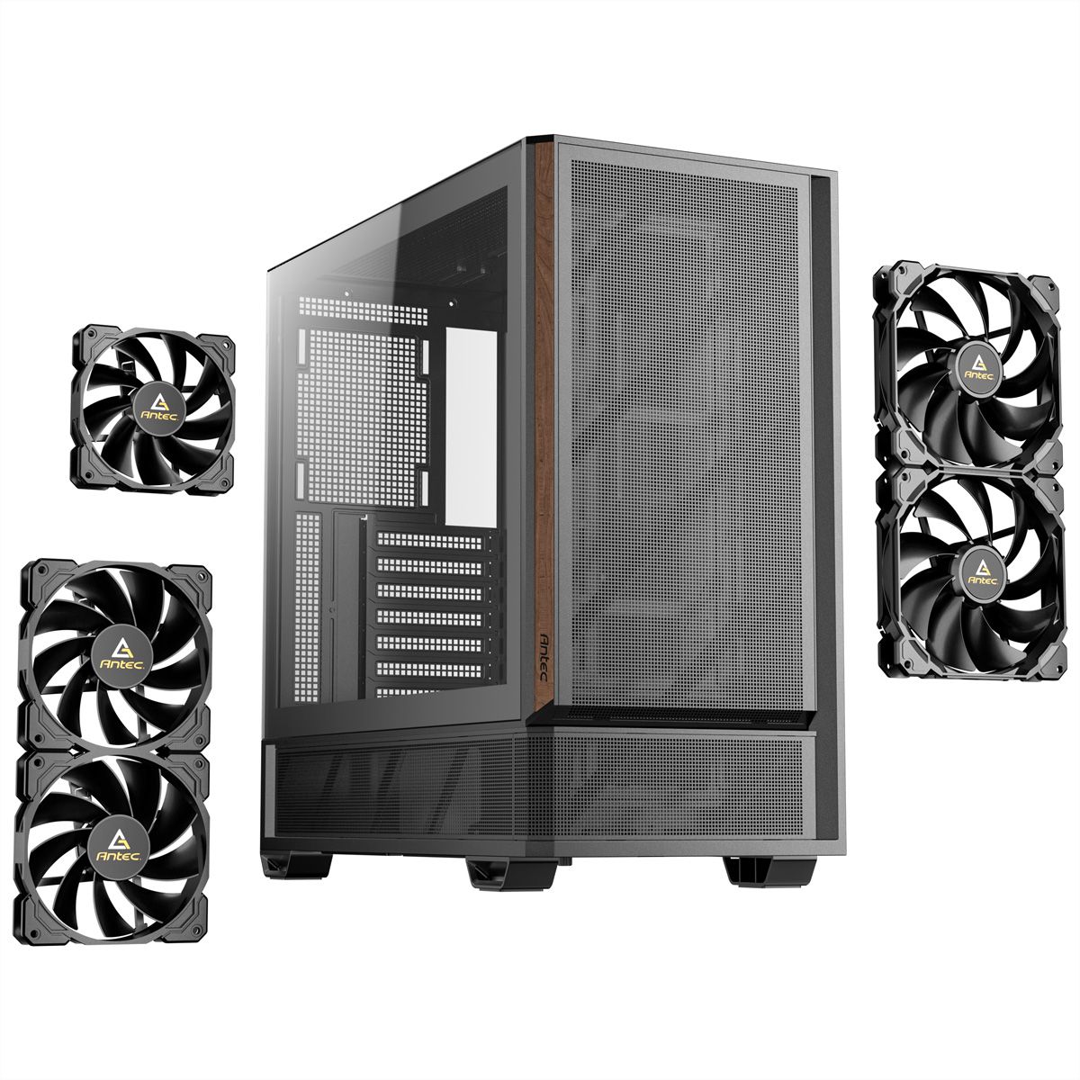 ANTEC CX60M ARGB Boîtier PC Mini Tour Micro-ATX, noir