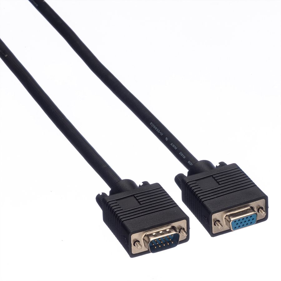 ROLINE SVGA Câble HD15 M/HD15 F, 6 m