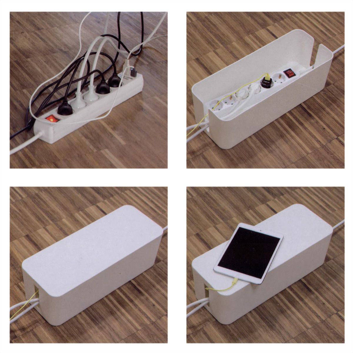 VALUE Cable Box, grand format, blanc