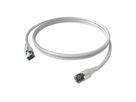 EasyLan FlexBoot Cordon Cat.6A, S/FTP, blanc, 1,5 m