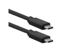 ROLINE Câble USB 3.2 Gen 2x2, avec PD (Power Delivery) 20V5A, avec Emark, C-C, M/M, noir, 1,5 m