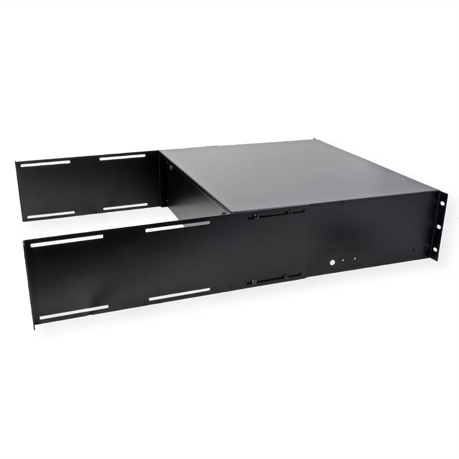 ROLINE 19" Tiroir pour clavier 3U, 400P verrouillable noir