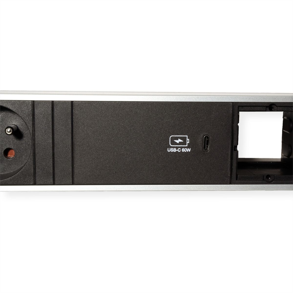 BACHMANN CONI 2xUTE 1xUSB C 60W 2xCM 0,2m GST18