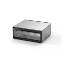 SCHROFF RatiopacPRO, Coffret complet, de bureau, blindé, avec garniture frontale, 6 U, 84 CV, 315 mm