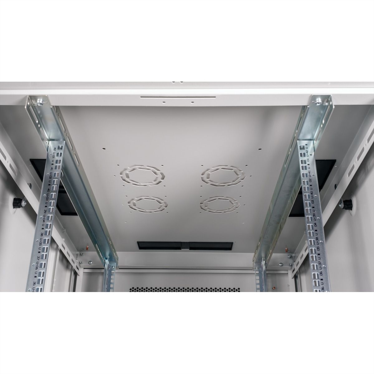 ROLINE 19" Baie serveur Basic 42U, 800x1000 LxP Porte perforée gris