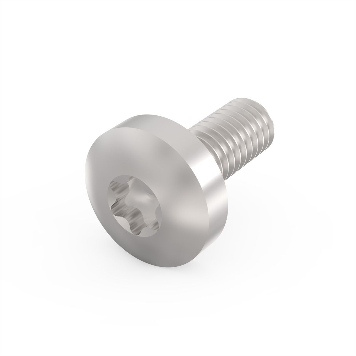 Vis à tête cylindrique de SCHROFF, Torx, fonction GND, acier zingué, M4 × 10 mm, 100 pièces