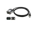 EXSYS EX-1346 Convertisseur de port USB 2.0 vers 1x série RS-422/485, câble, FDTI, noir, 1,8 m