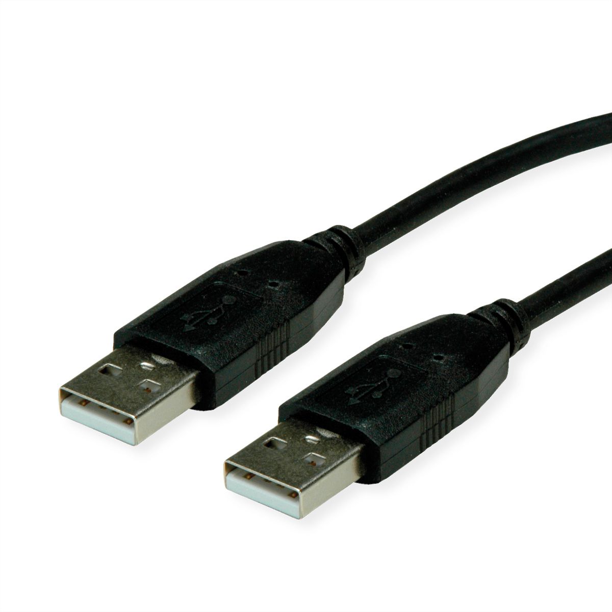 BACHMANN Câble USB 2.0 Type A-A, noir, 1 m
