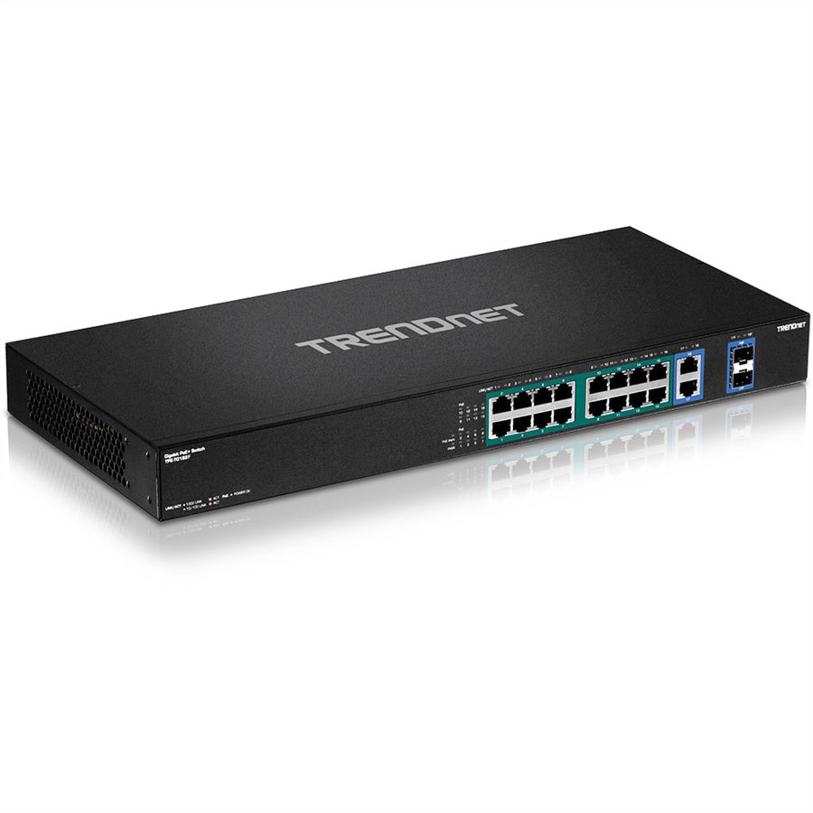 TRENDnet TPE-TG182F Switch PoE+ High Power Gigabit à 18 ports, 440W