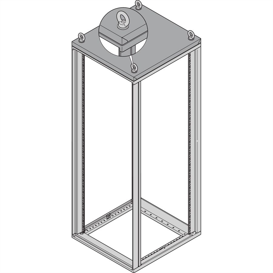 Oeillets de levage Novastar SCHROFF pour capot supérieur surélevé ou en éventail
