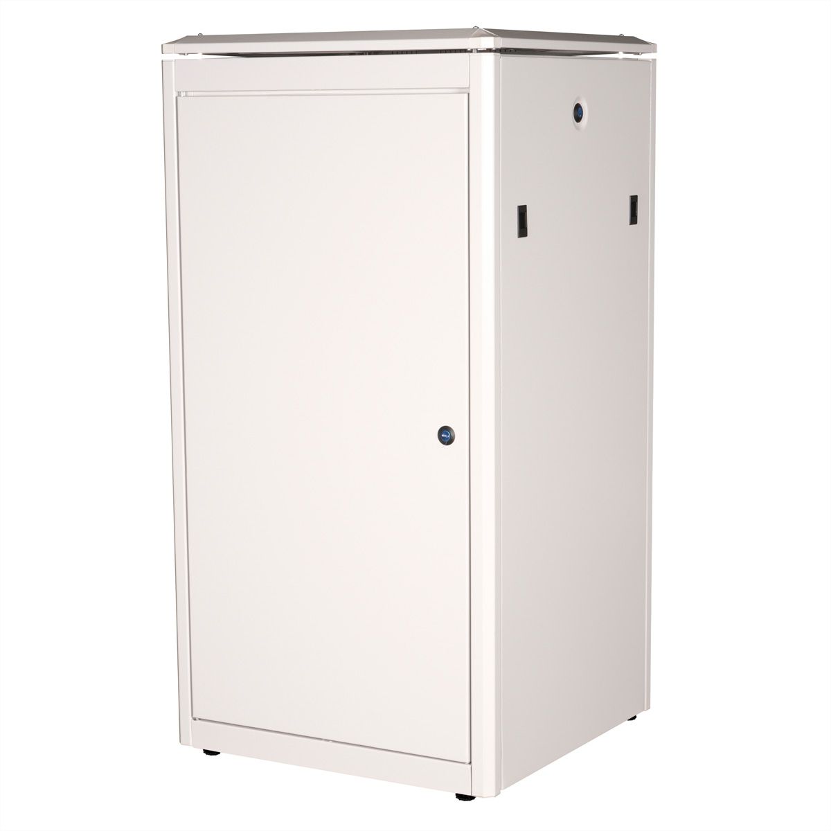 ROLINE 19" Baie réseau Pro 22U, 600x600 LxP Porte verre gris