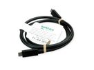 ROLINE GREEN Câble USB 3.2 Gen 2, avec PD (Power Delivery), avec Emark, C-C, M/M, noir, 0,5 m