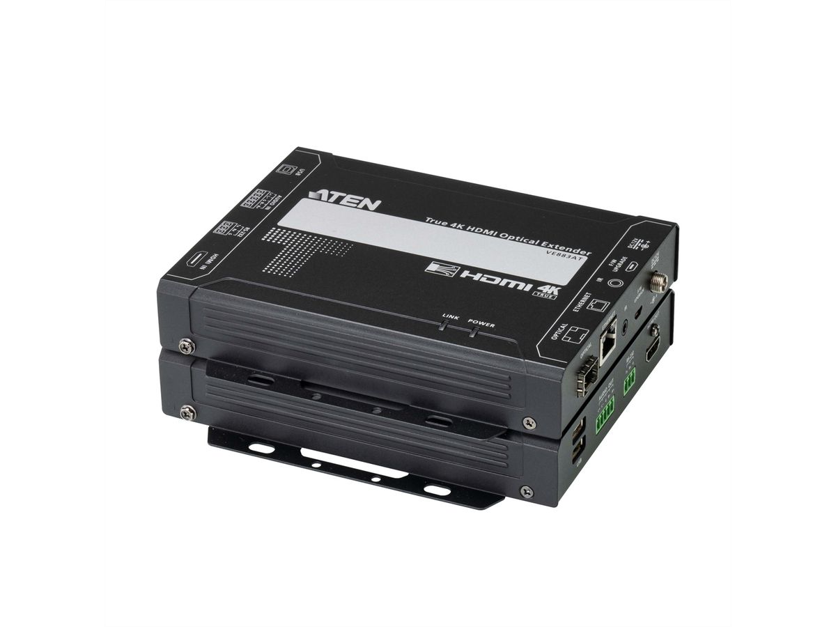 ATEN VE883AK2 True 4K HDMI Optical Extender , 10 km