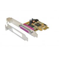 EXSYS EX-44001 PCIe x1 LP 1x parallèle EPP avec cache LowProfile