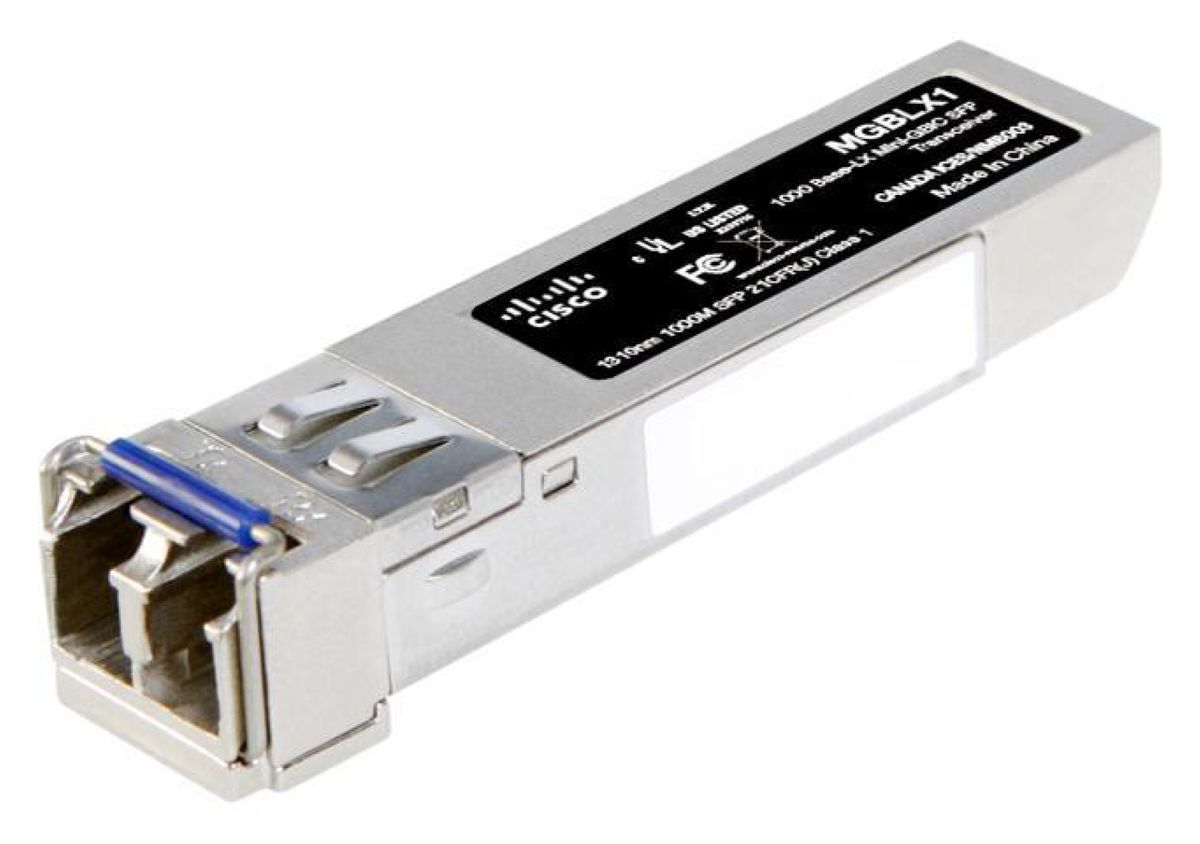 Cisco 1000BASE-LX SFP Transceiver convertisseur de support réseau 1000 Mbit/s 1310 nm
