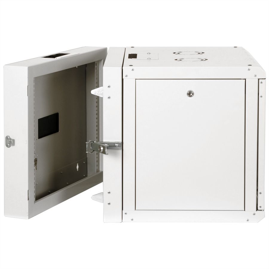 ROLINE 19" Boîtier mural Pro 9U, 600x600 LxP pivotant en 2 parties gris
