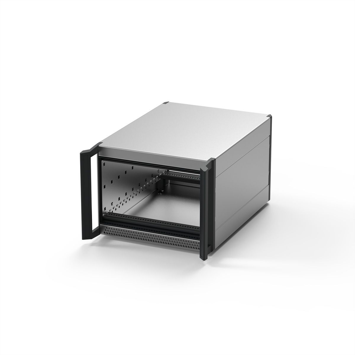 SCHROFF RatiopacPRO AIR Boîtier 19", blindage rétrofittable avec poignées, 3/4 U, 63 CV, 375 mm
