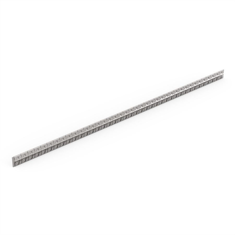 Kit de blindage CEM SCHROFF, entre les rails horizontaux, acier inoxydable, 84 CV