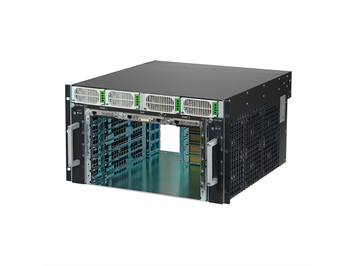 SCHROFF ATCA System 450/40 Series, 6 slots, AC, Replicated Mesh, Bussed IPMB