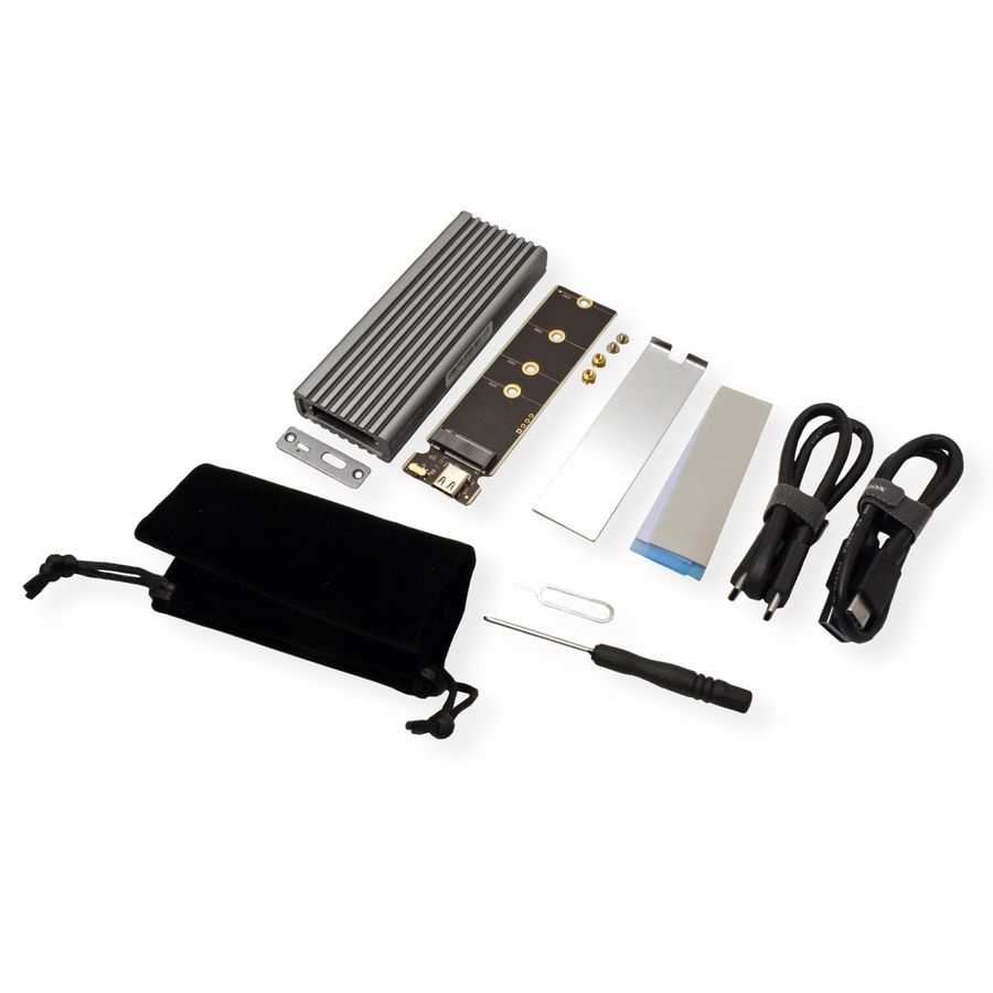 RaidSonic IB-1817M-C31 Boîtier USB C pour M.2 NVMe SSD