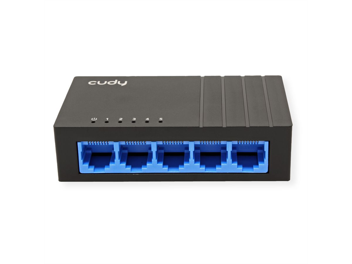 CUDY GS105D Switch 5 ports Gigabit bureau