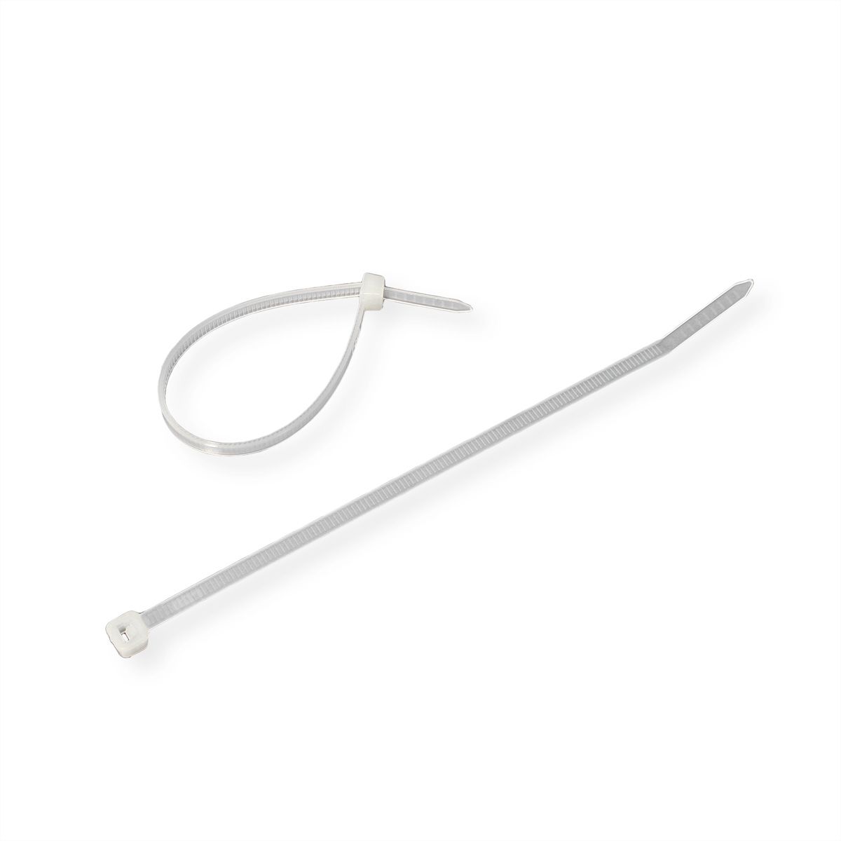VALUE Bande de fixation, 15cm, 3,7mm, coudée, 100 pièces
