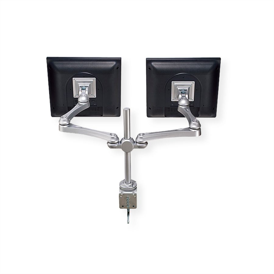 ROLINE Bras multi LCD, support pour 2 LCD, 4 pivots