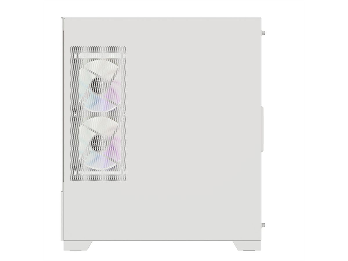 XILENCE Xilent Beam Boîtier PC ATX blanc, Boîtier PC ATX Gaming X218.W.ARGB blanc