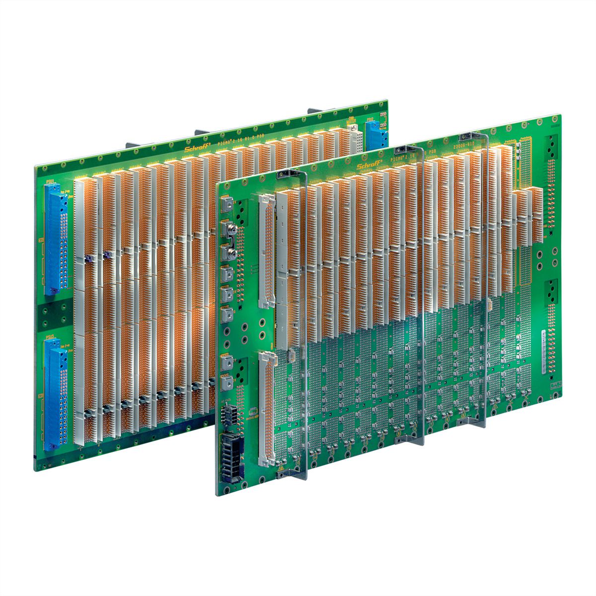 Carte-mère CPCI SCHROFF, 2 slots, avec 1x P47
