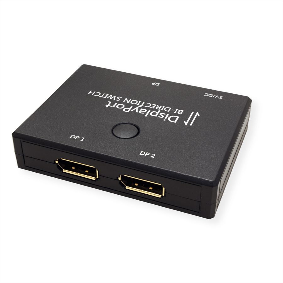VALUE Switch DisplayPort bidirectionnel 4K, 2 ports