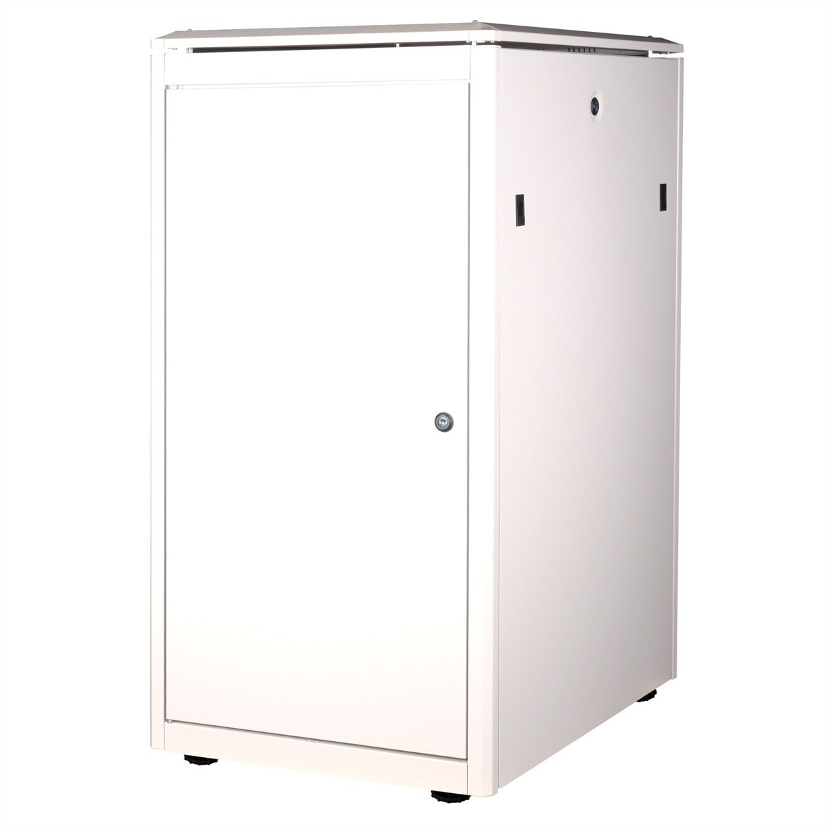 ROLINE 19" Baie réseau Pro 22U, 600x800 LxP Porte verre gris