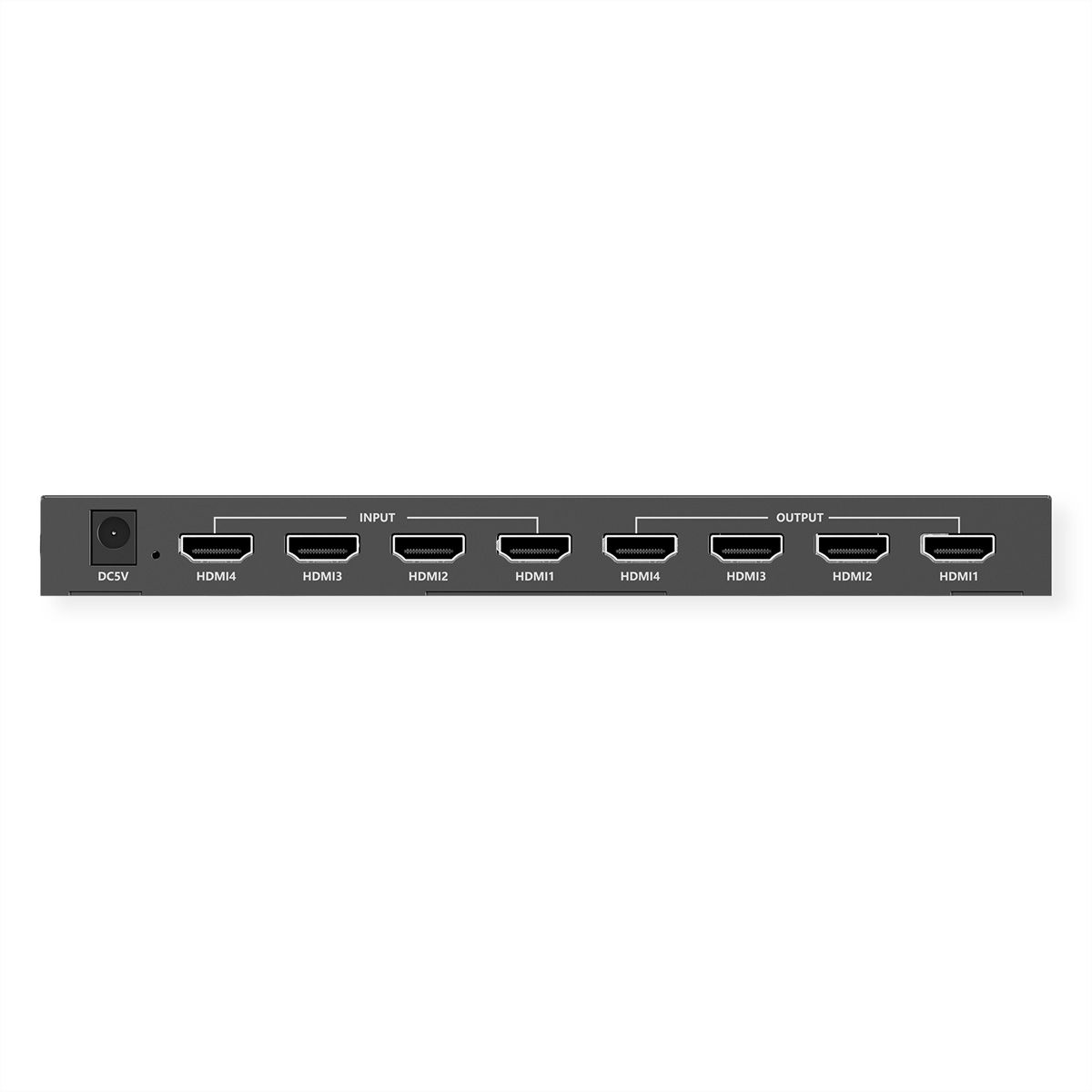 VALUE Switch Matriciel HDMI 4K, 4 x 4, avec télécommande