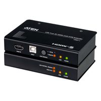 ATEN CE801 Extension KVM USB True 4K HDMI Cat 6, 4K à 70 m