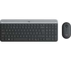 Logitech MK470 clavier Souris incluse Universel RF sans fil AZERTY Français Graphite