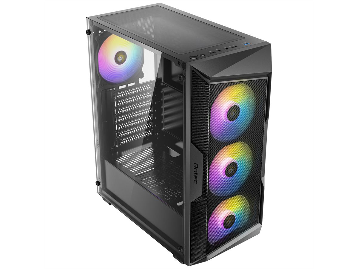 ANTEC AX61 Elite Boîtier PC Midi Tower Gaming ATX, noir