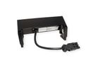 BACHMANN DESK 2 Bloc multiprise 2x UTE, 1x USB A&C 22W, noir, 0,2 m