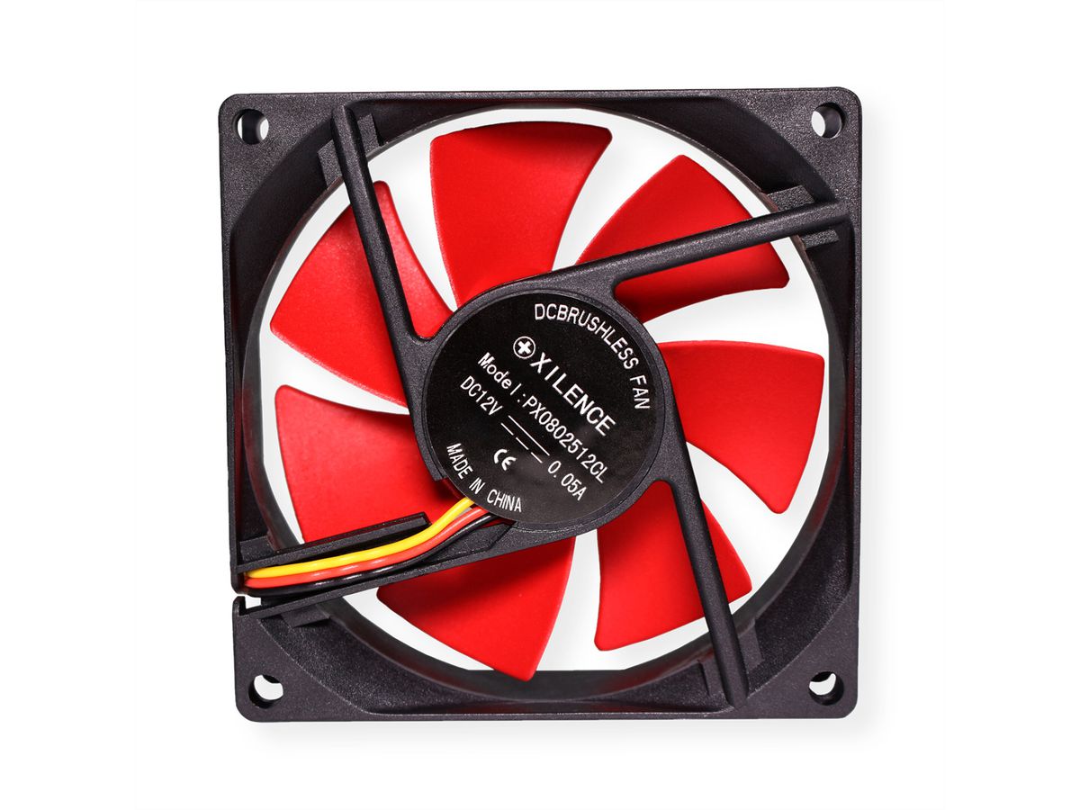 Xilence XPF80.R 80mm Performance Ventilateur de boîtier, 3PIN