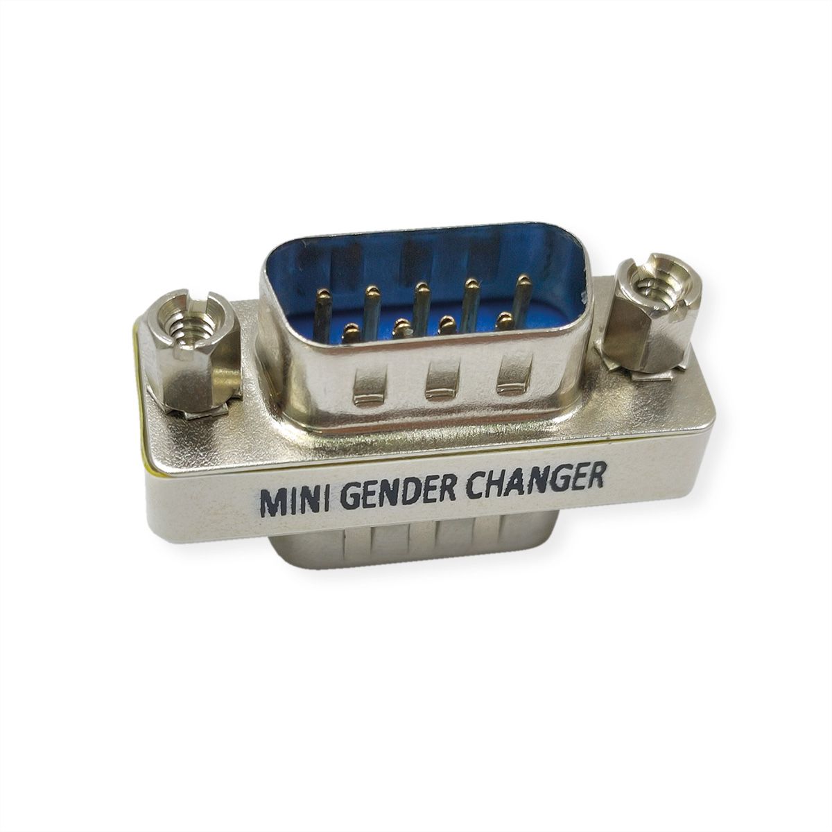 VALUE Mini changeur de genre 9 pôles mâle / mâle