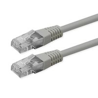 ROLINE Cordon Cat.6 (Classe E), UTP, PoE, gris, 5 m