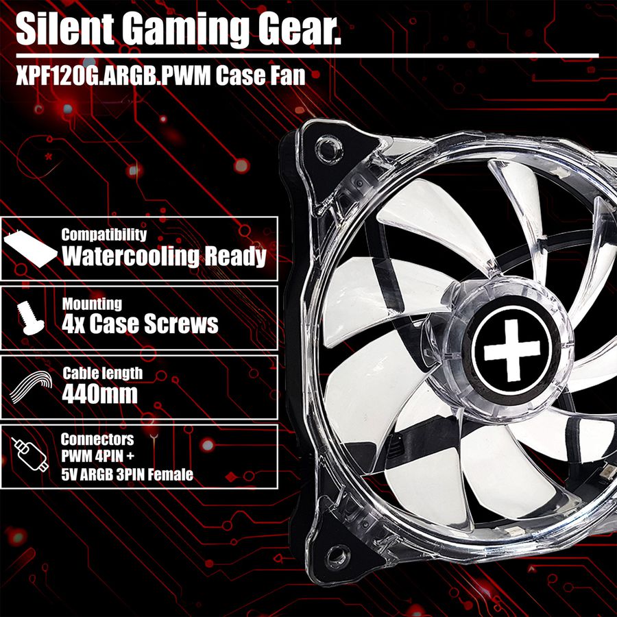XILENCE XPF120G.ARGB.PWM Ventilateur