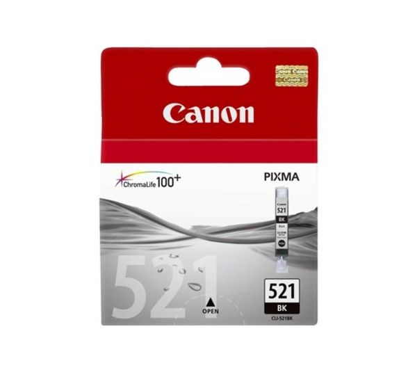 Canon CLI-521 BK cartouche d'encre Original Noir 1 pièce(s)