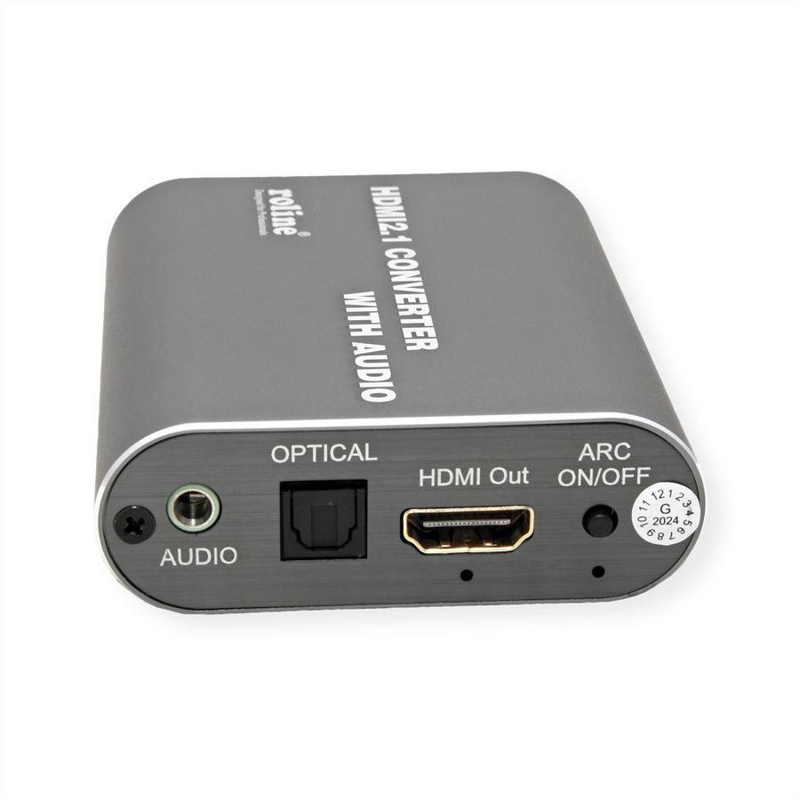 ROLINE Extracteur Audio HDMI 8K, LPCM 7.1
