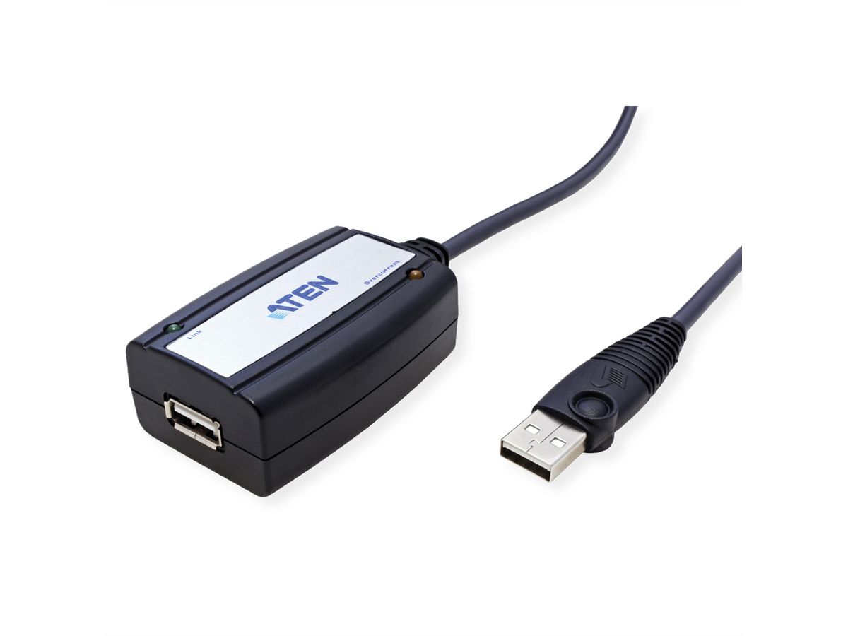 ATEN UE250 Câble d'extension USB 2.0, noir, 5 m