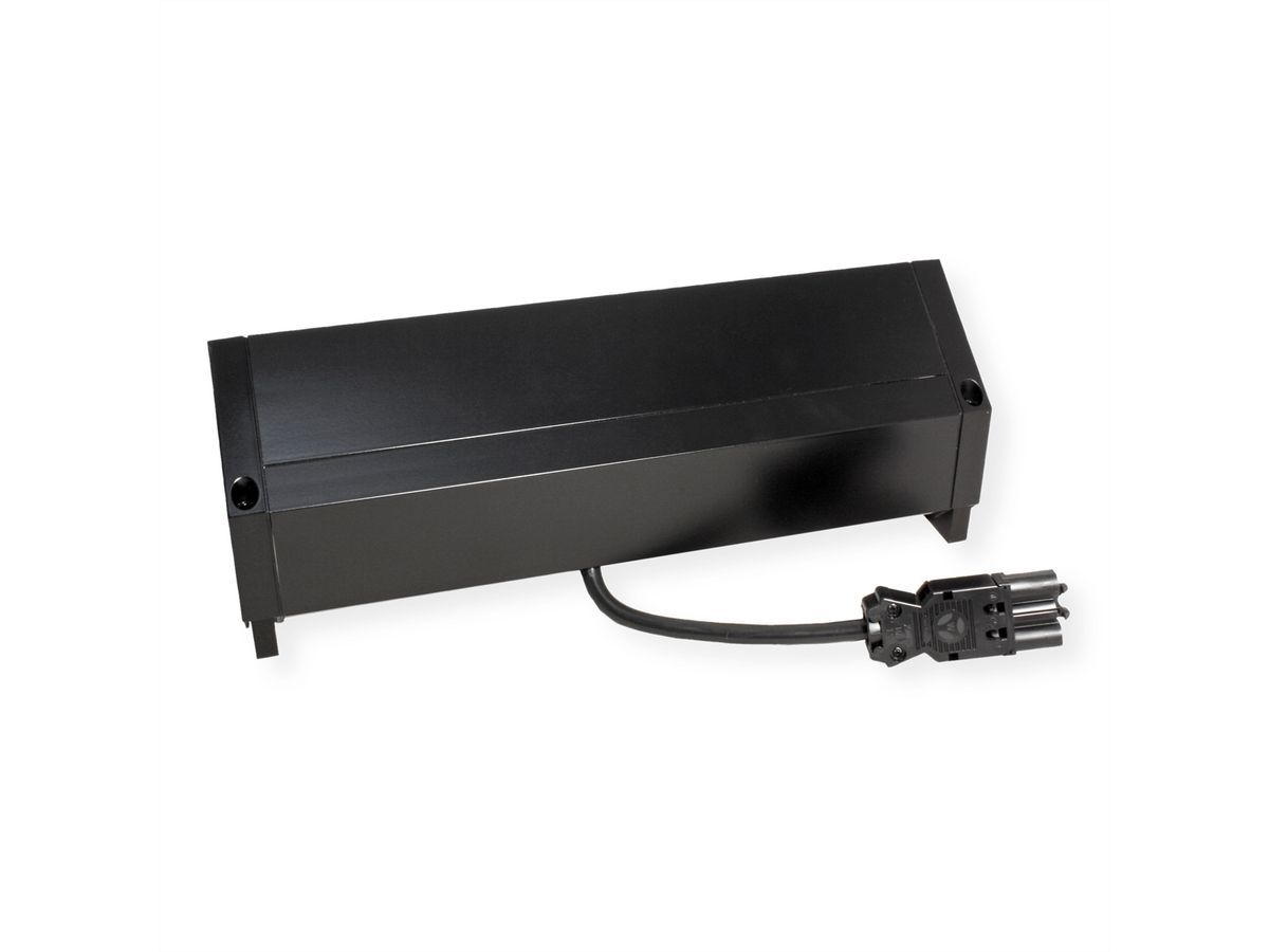 BACHMANN DESK2 2xUTE 1xUSB C 60W 1xCM 0,2m GST18 RAL9005