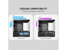 ANTEC Boîtier PC Constellation C6 Curve Air, format ATX Midi Tower, noir