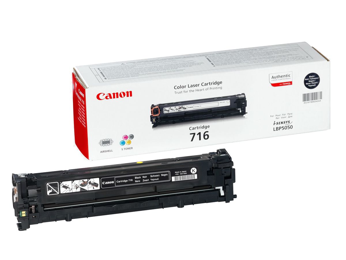 Canon Cartridge 716 Black Original Noir 1 pièce(s)
