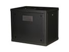 ROLINE 19" Boîtier mural Pro 9U, 600x450 LxP noir
