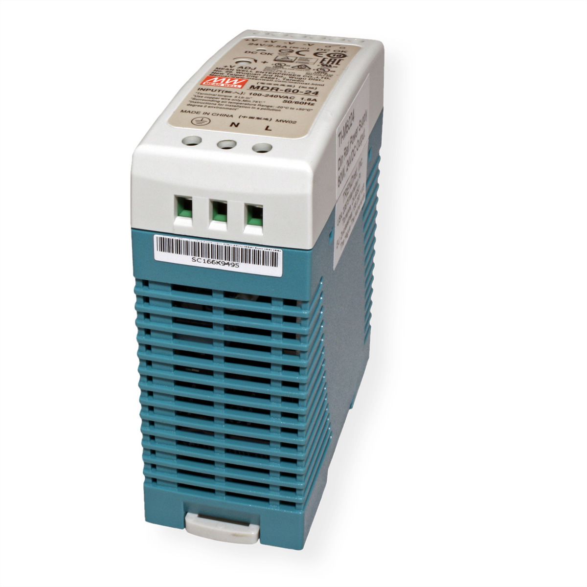 TRENDnet TI-M6024 Alimentation rail DIN électrique à sortie simple 60W