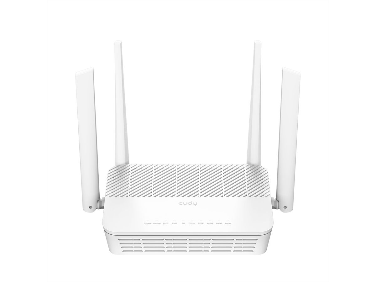 CUDY WR3000P AX3000 Routeur 2.5G Mesh Wi-Fi 6 PoE